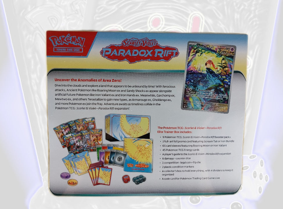Pokémon Paradoxrift Top-Trainer Box Donnersichel TTB (DE) KP04