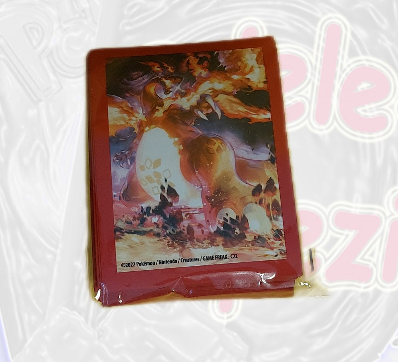 Pokemon Kartenhüllen Sleeve 65 Stk Gigamax Glurak UPC SWSH