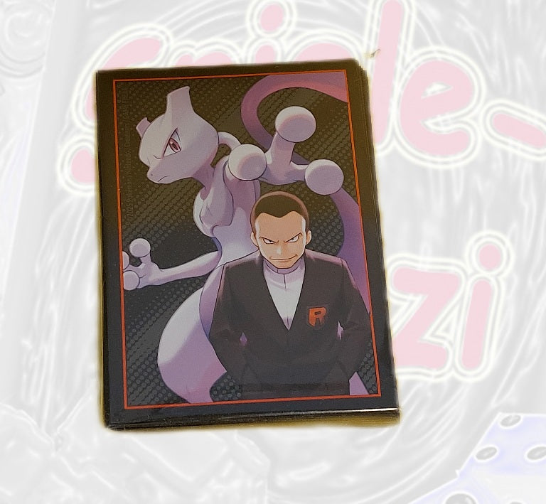 Pokemon Kartenhüllen Sleeve 65 Stk Giovannis Mewtu ewige Rivalen