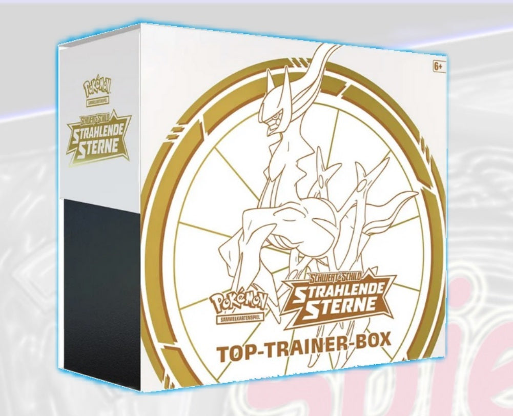 Pokémon strahlende Sterne Top-Trainer Box TTB (DE) BRS