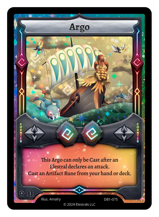 Elestrals Argo DB1-075 Holo