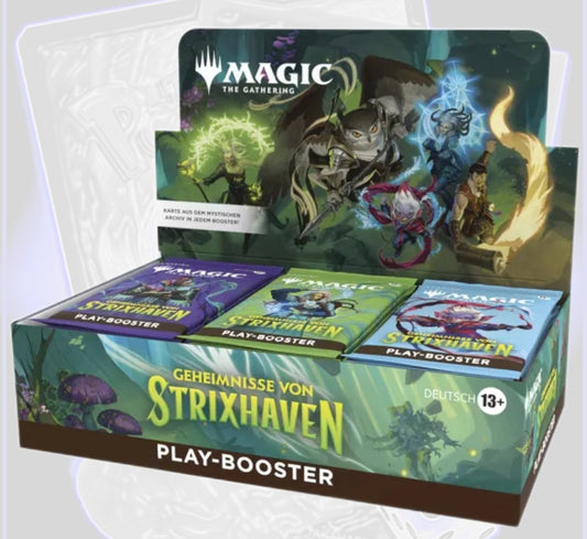 MTG Magic: The Gathering Geheimnisse von Strixhaven Play-Booster Display (DE)
