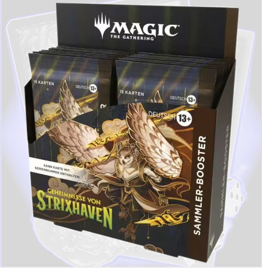 MTG Magic: The Gathering Geheimnisse von Strixhaven Sammler-Booster Display (DE)