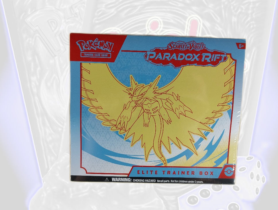 Pokémon Paradoxrift Top-Trainer Box Donnersichel TTB (DE) KP04