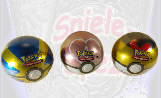 Pokeball Tin Spring 2022 Frühjahr 2022 Evolving Skies Fusion Strike Drachenwandel Fusionsangriff Pokemon Booster