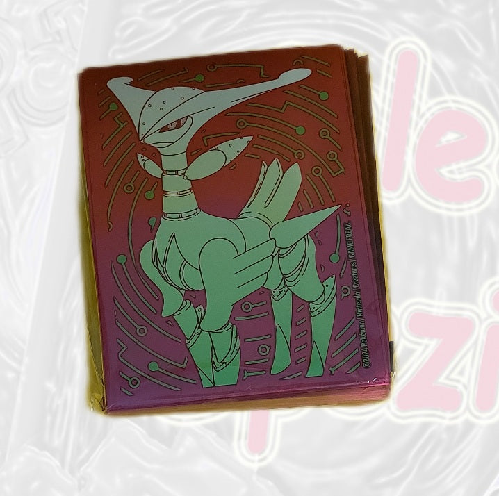 Pokemon Kartenhüllen Sleeve 65 Stk Eisenblatt Gewalten der Zeit