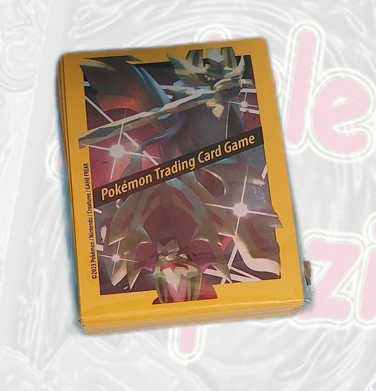Pokemon Kartenhüllen Sleeve 65 Stk Shiny Zacian Zamazenta Zenit der Könige