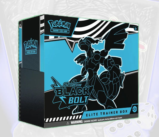 Pokémon Black Bolt Elite-Trainer Box  Zekrom ETB (EN) SV10.5 BLK