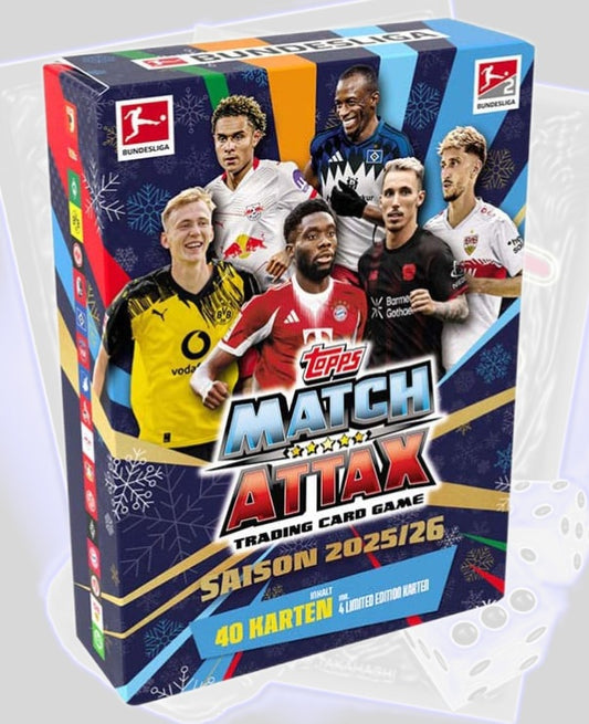TOPPS Match Attax Bundesliga 2025/2026 Sonder-Tin Sammelkarten (DE)