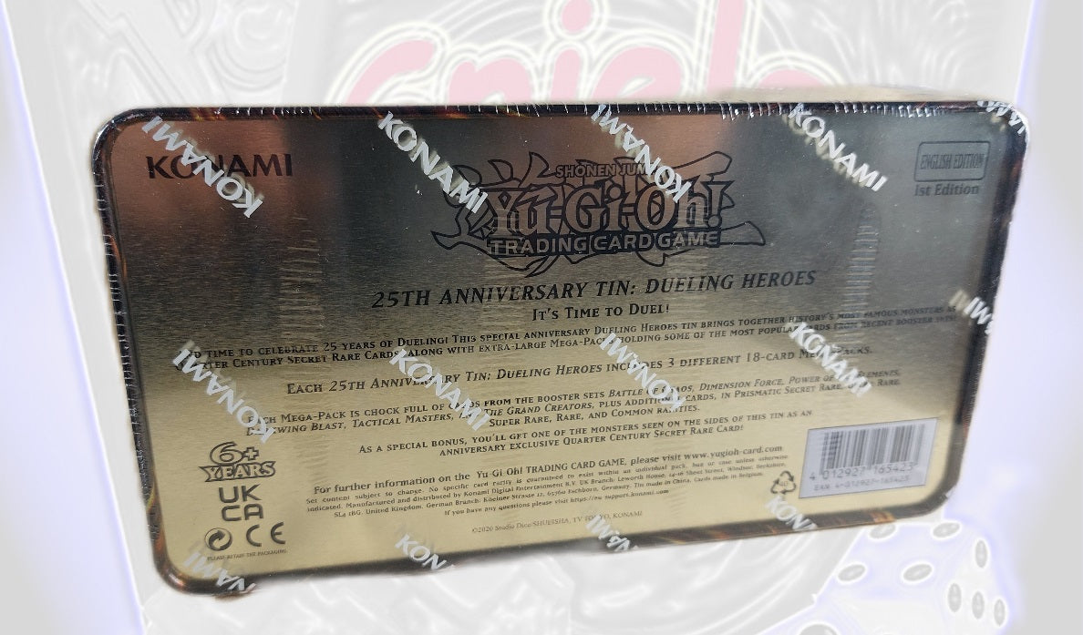Yu-Gi-Oh! Dueling Heroes 25th Anniversary Tin (EN)
