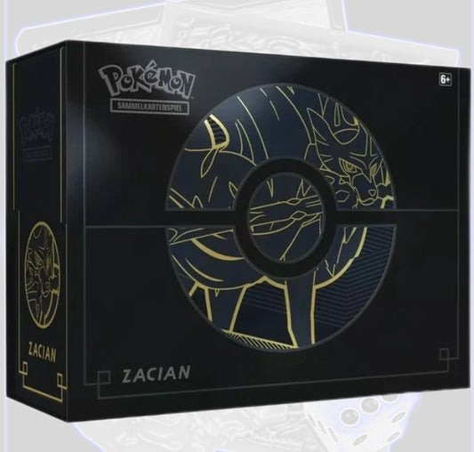 Pokémon Zacian V Plus Top-Trainer Box TTB (DE) SWSH