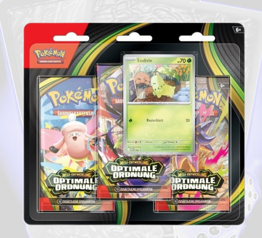 Pokémon optimale Ordnung 3-Pack Blister (DE) - POR ME03